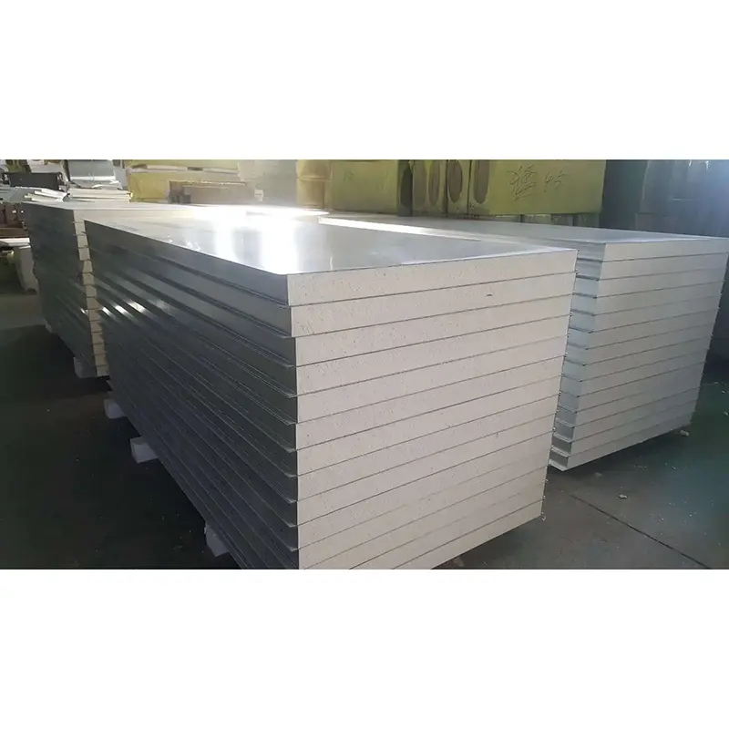 Paneles de poliestireno para salas blancas